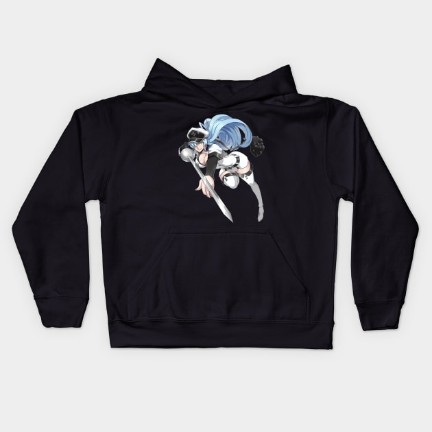 Esdeath Akame Ga Kill Kids Hoodie by ZarenBeck